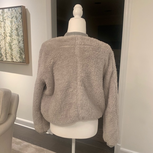 4SI3NNA Grey Bomber Jacket - Picture 9 of 10